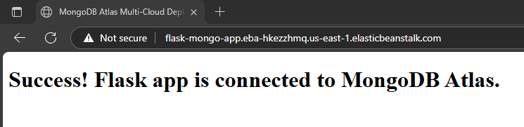 AWS Elastic Beanstalk Success
