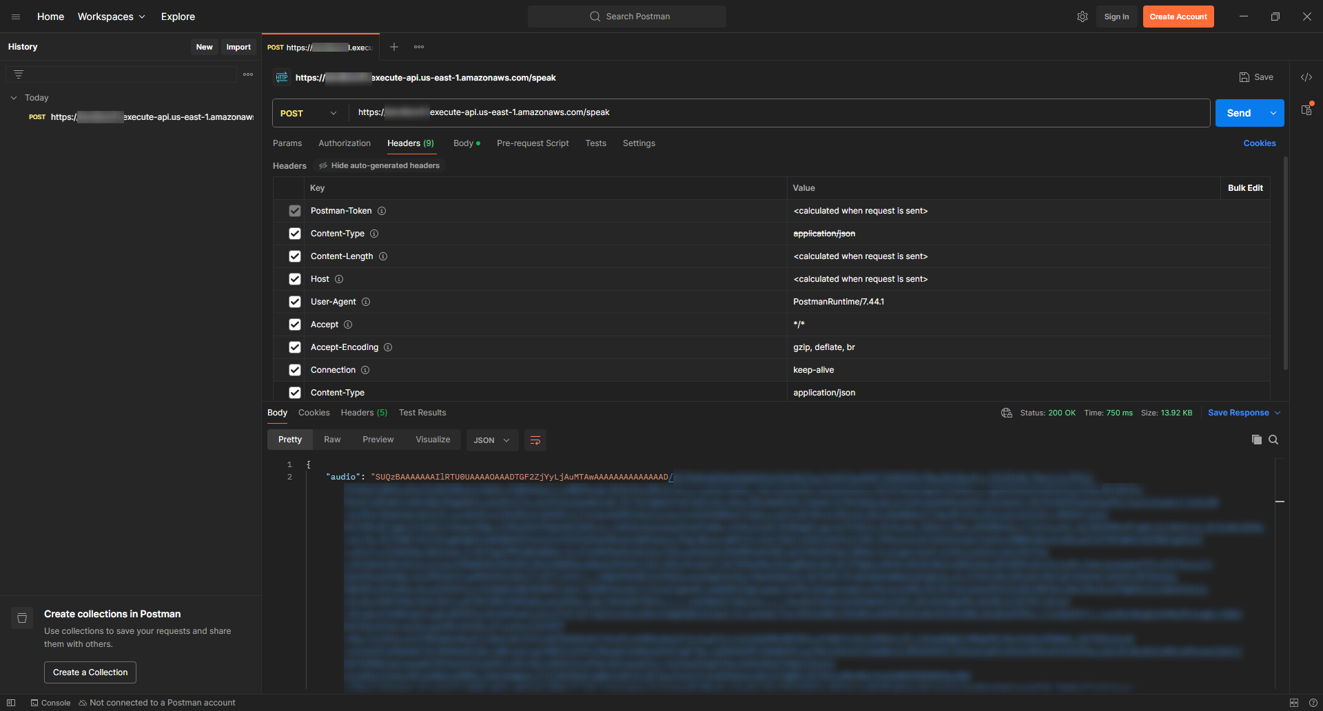 API Gateway Response